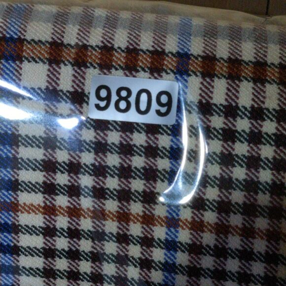 HM Wide Leg Pants Womens 8 Plaid Tie Belt High Rise Waist Pockets Office Career - Picture 14 of 14